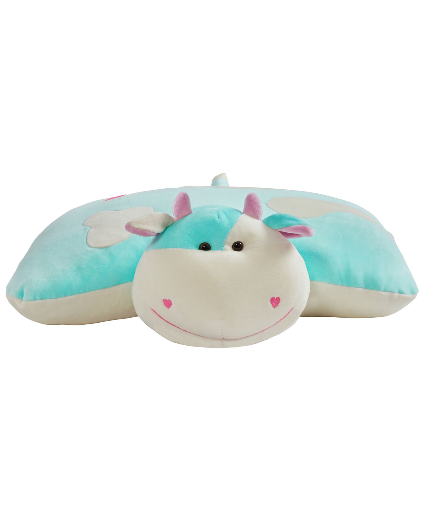 Детские мягкие игрушки Pillow Pets Carly Cow 18" Converts-from-Plush-to-Pillow Pillow Pet — фото 2