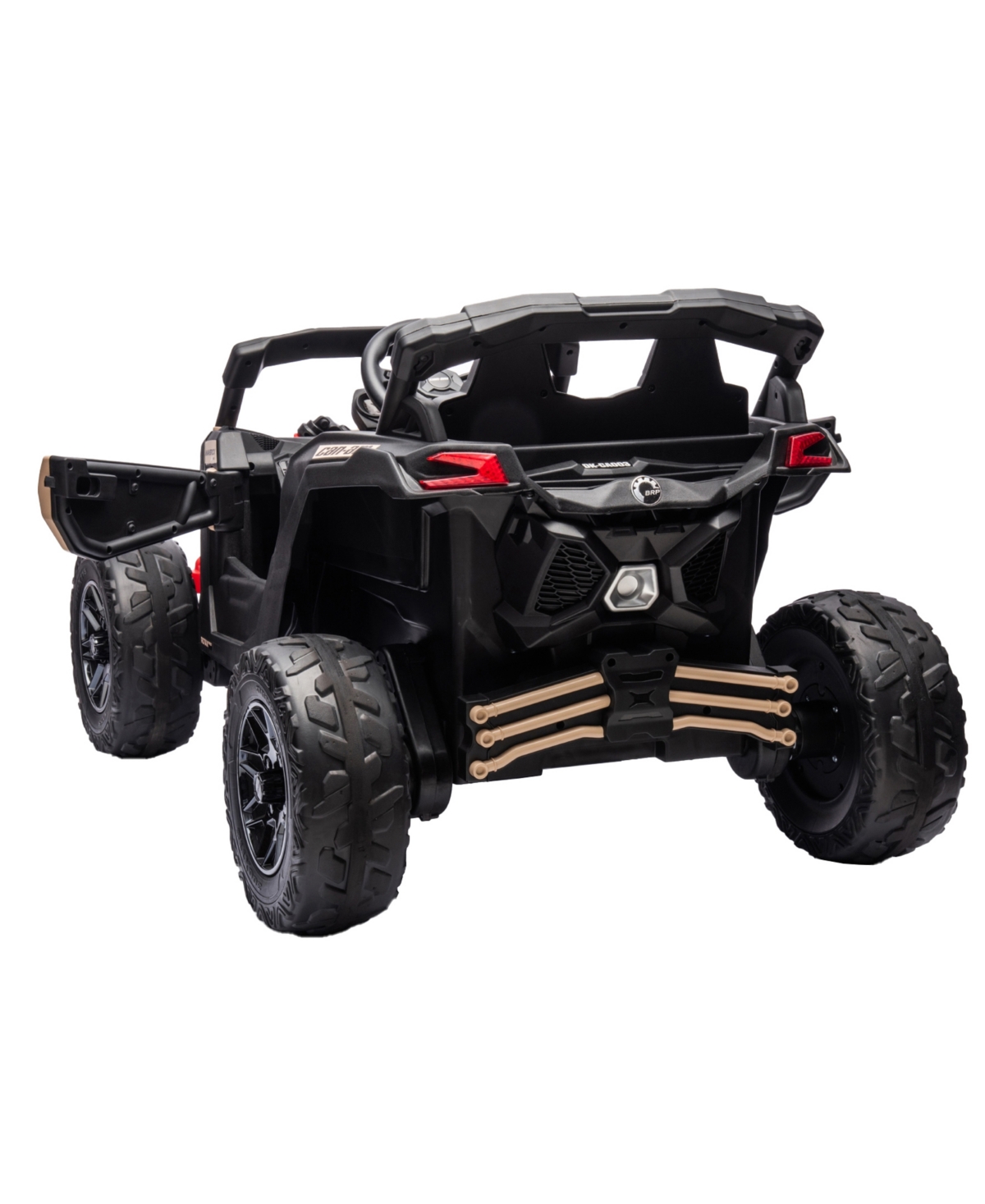 Freddo Can Am Maverick 24v Utv Ride-on In Khaki