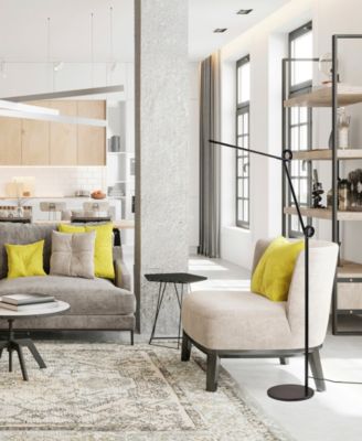 69.5" Wall Washer, 45.5" Min. LED Floor Lamp