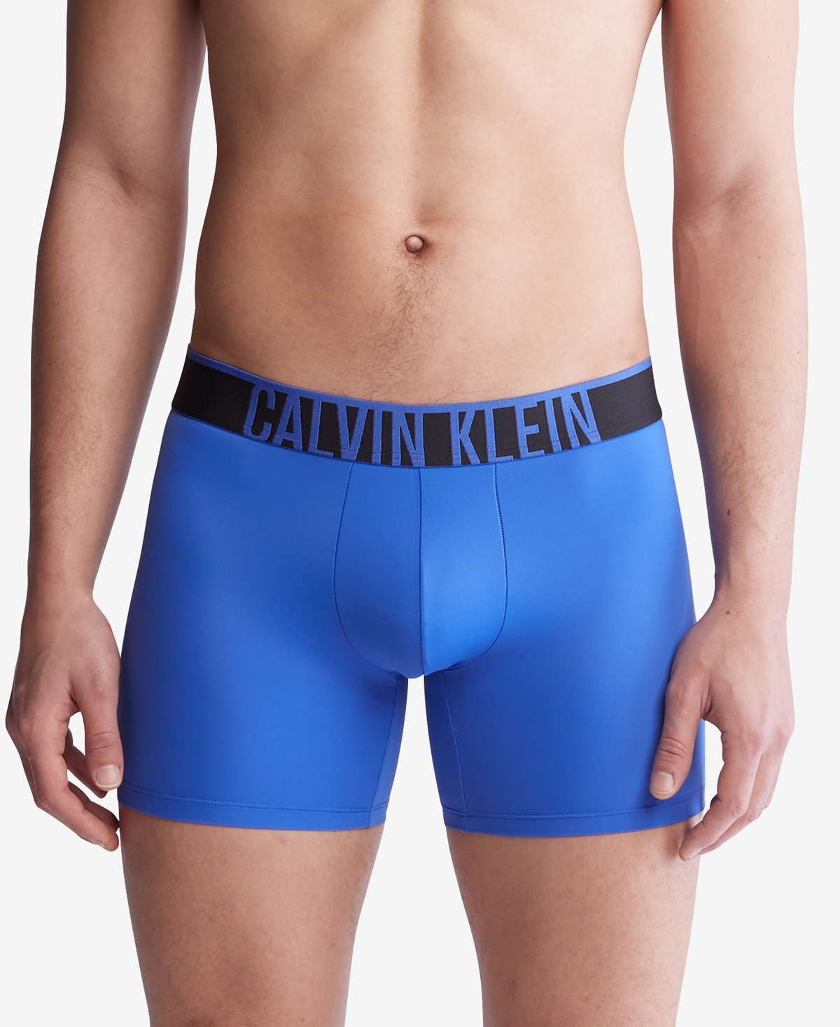 Shop Calvin Klein Men's Intense Power Micro Cooling Boxer Briefs In Cei Dazzli
