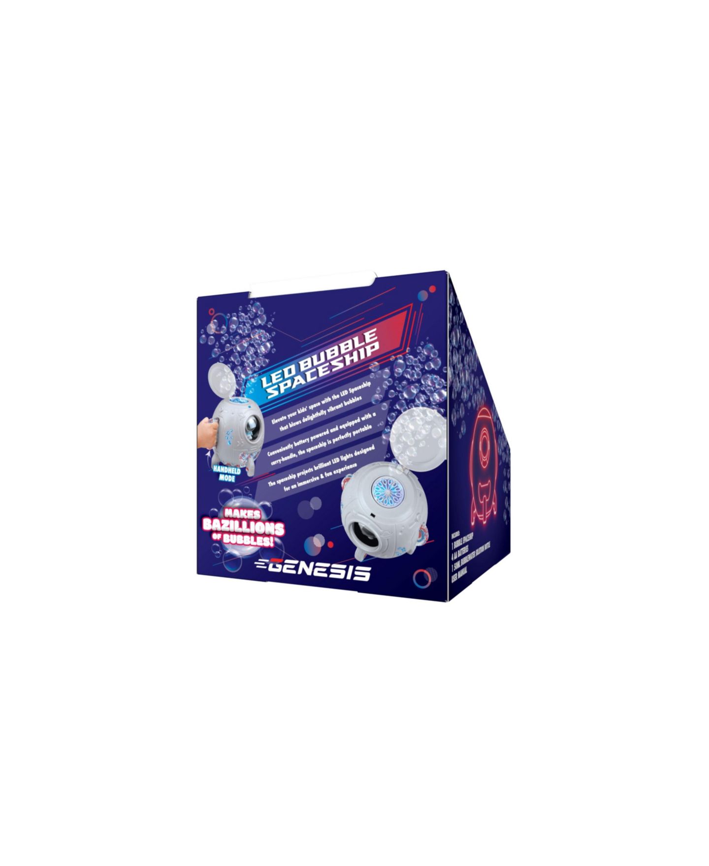 Детская игрушка GENESIS Americana LED Bubble Space Rocket — фото 3