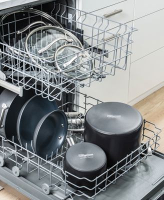 Flavortown Hard-Anodized Laser Titanium Aluminum 10-Pc. Cookware Set