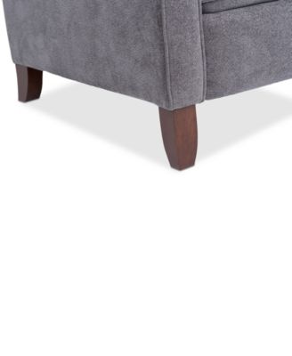 CLOSEOUT! Abelli 37" Fabric Pushback Recliner, Created for Macy's