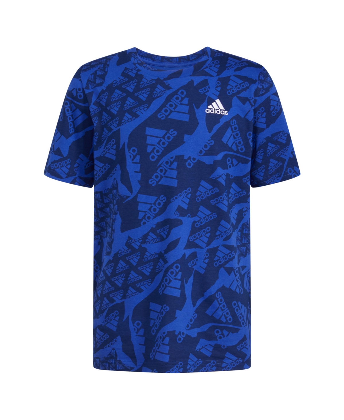 adidas Big Boys Short Sleeve Printed 