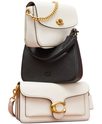 Tabby Medium Polished Pebble Leather Shoulder Bag 26