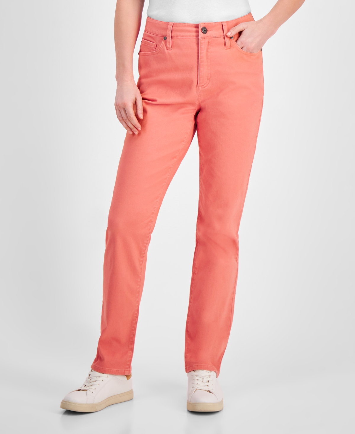 Style & Co Women's High Rise Straight-Leg Jeans, Regular, Short and Long Lengths, Created for Macy's
