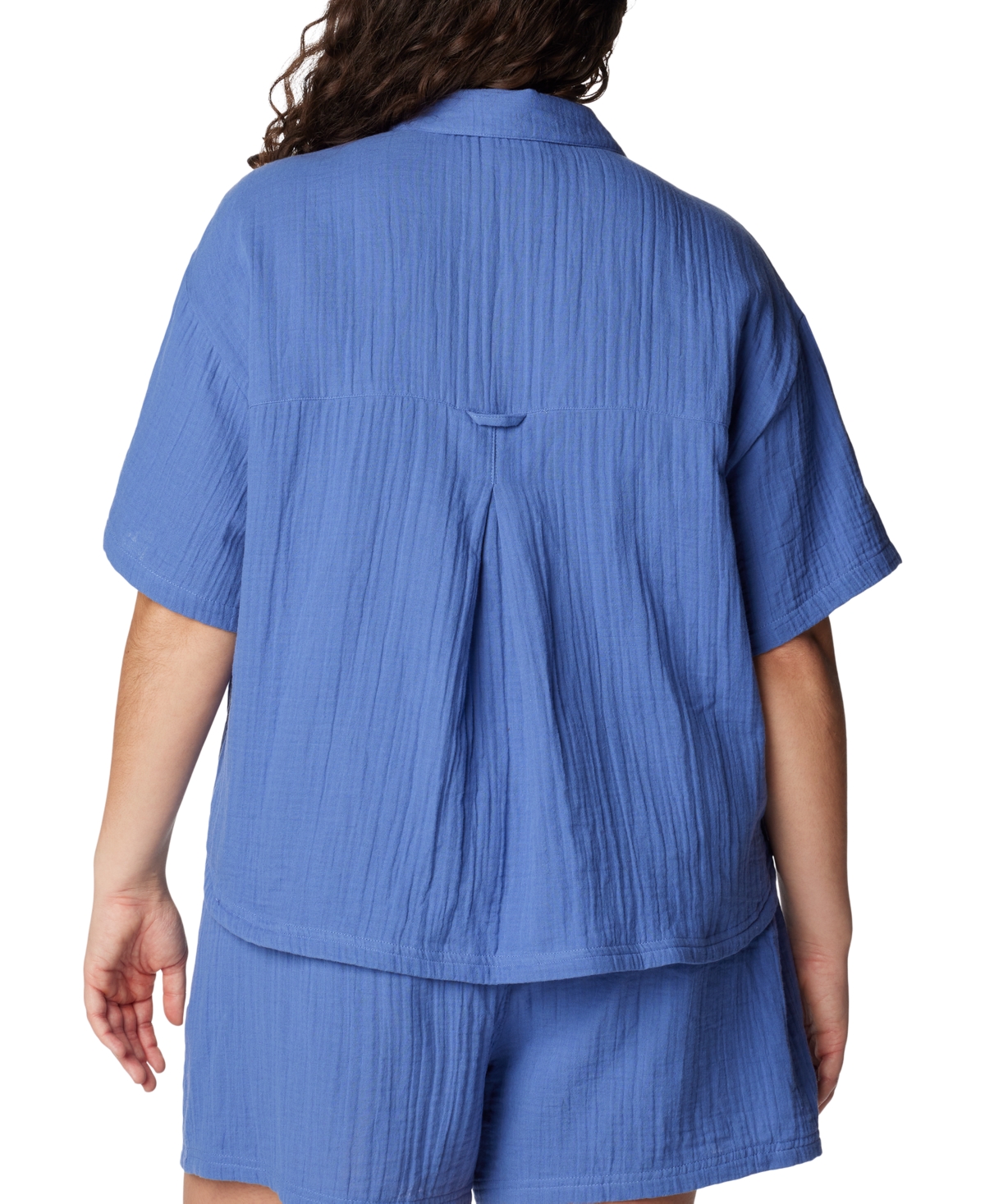 Columbia Plus Size Holly Hideaway Breezy Short-Sleeve Top