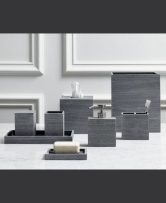 Dune Textured Resin Tissue Box Cover