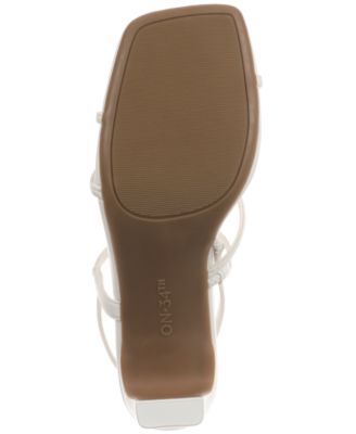 Women's Cloverr Strappy Block-Heel Sandals, Created for Macy's