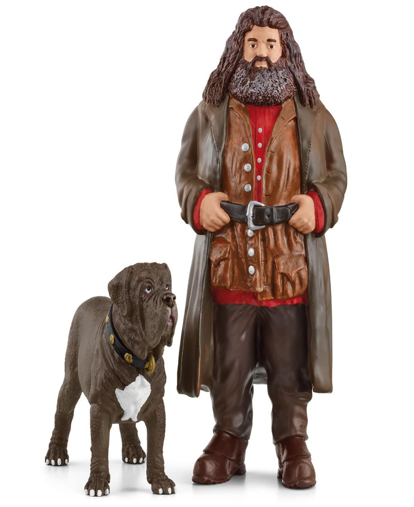 Детские фигурки Schleich Wizarding World Harry Potter Hagrid Fang 2-Piece Figurine Set, Ages 6+ — фото 1