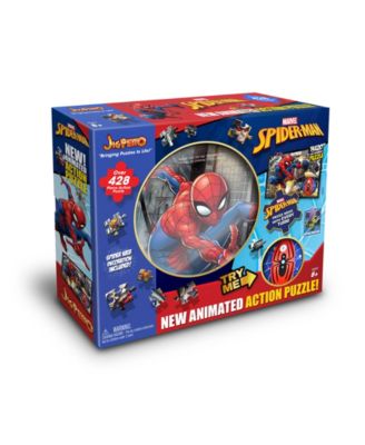 New Marvel Jigpetto Action Puzzle Spider-Man Over 428 Pieces 14