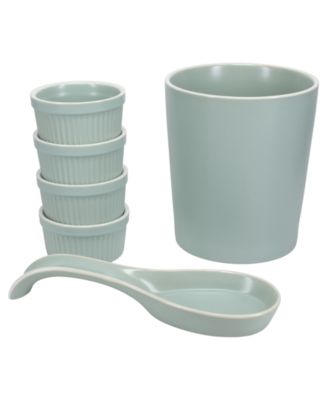 Tempo 6-Piece Countertop Accessory Set