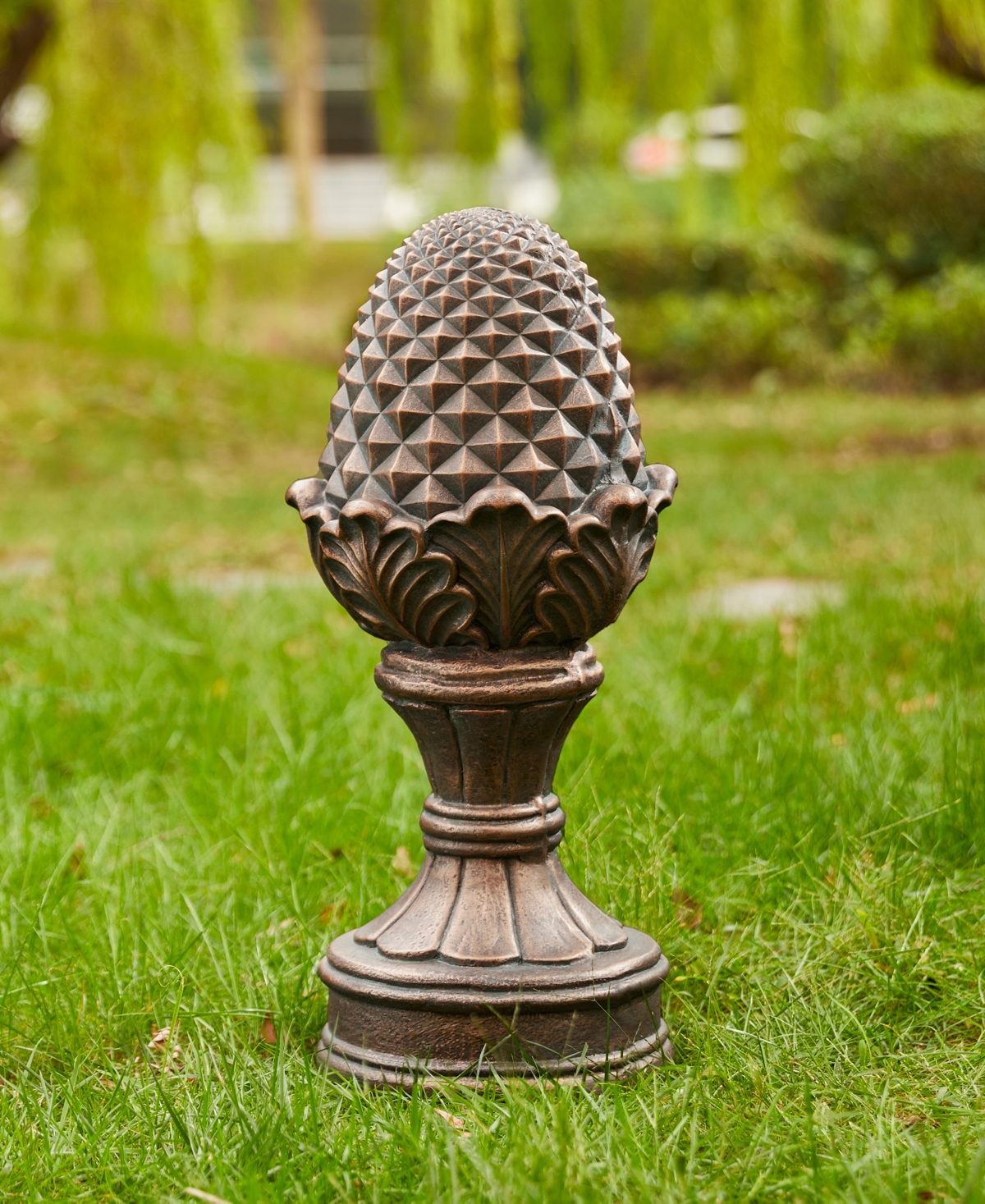GlitzhomeArtichoke Garden Statue - Bronze