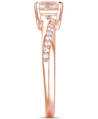 Amethyst (3/4 ct. t.w.) & Lab-Grown White Sapphire (1/6 ct. t.w.) in 14k Gold-Plated Sterling Silver (Also Available in Additional Gemstones)