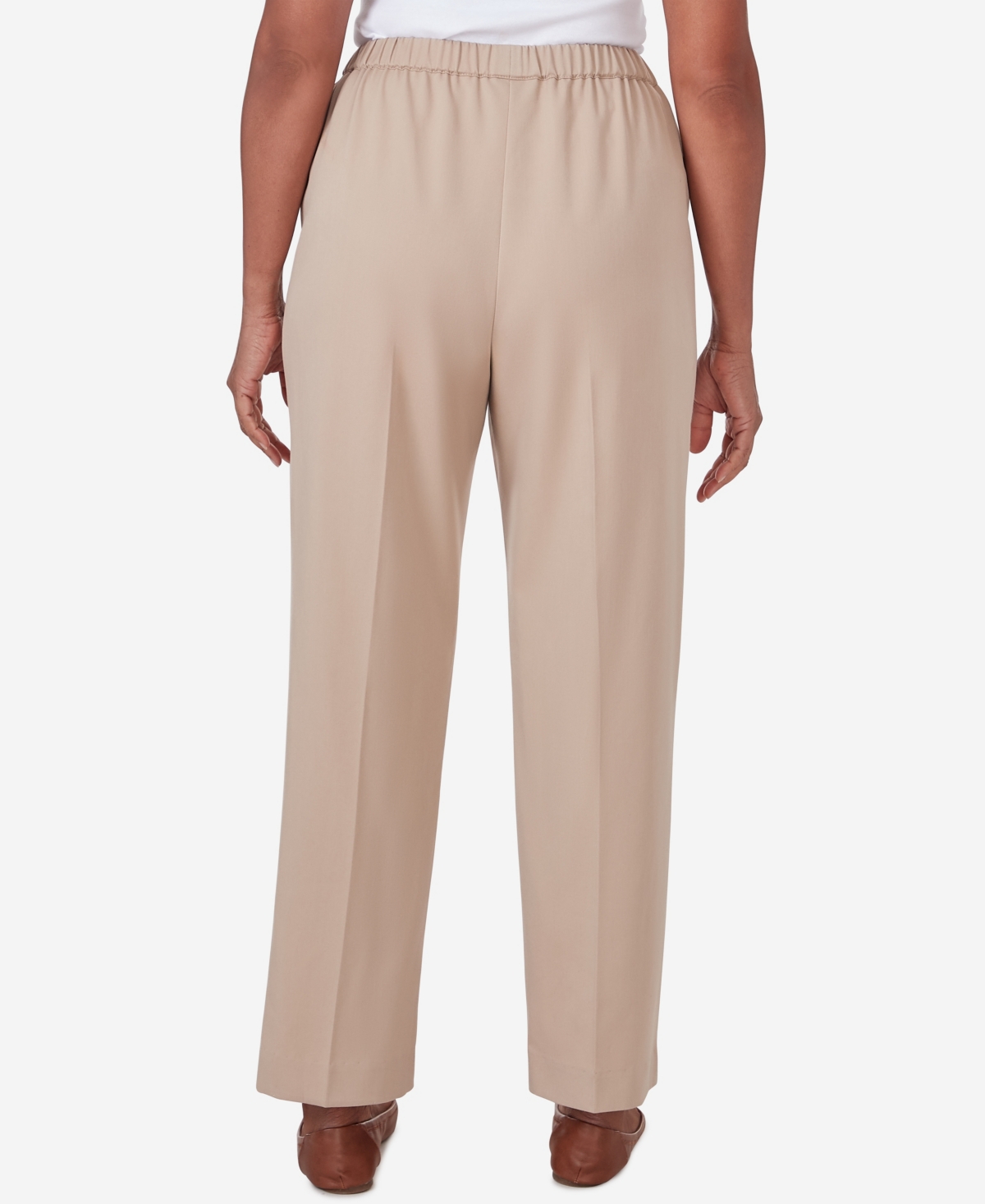 Alfred Dunner Women's Tuscan Sunset Twill Short Length Capri Pants