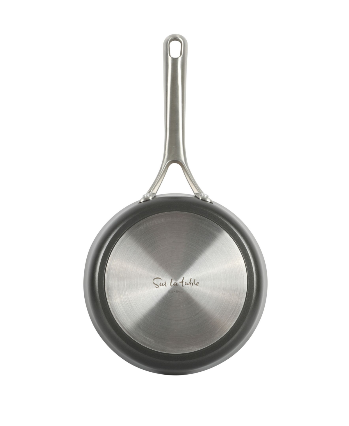 Sur La Table Market 10-piece Hard-anodized Aluminum Nonstick Ceramic Cookware Set In Silver
