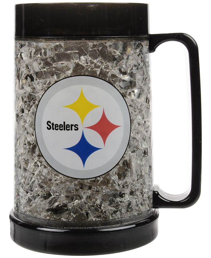 Pittsburgh Steelers 16oz. Glass Tankard Cup with Gift Box