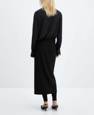 Women's Pockets Flowy Shirt