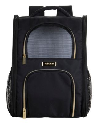 Soft Sided Multi-Entry Collapsible Travel Pet Carrier Backpack With Removable Lining