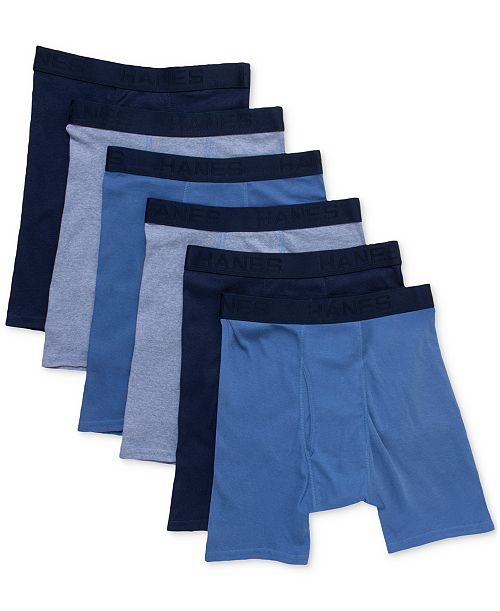 alfani Hanes Ultimate® ComfortSoft Boxer Briefs 5+1 Bonus Pack Men's Fashion & Accessories