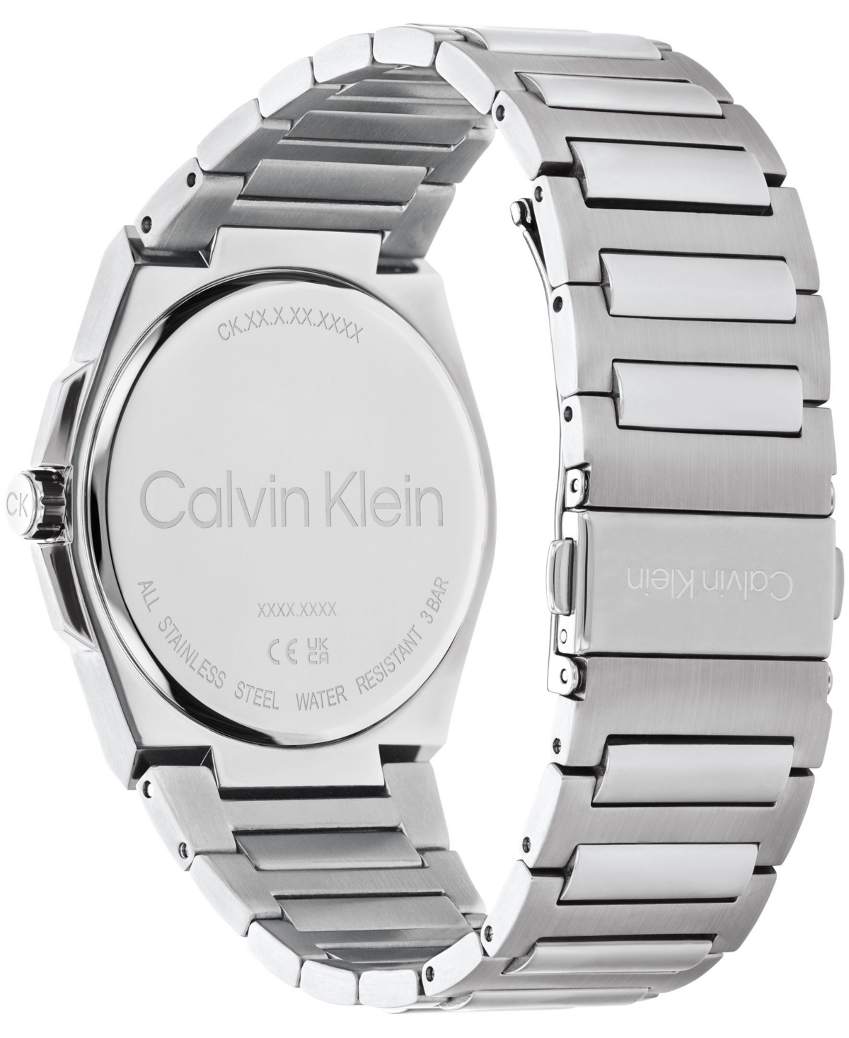 Shop Calvin Klein Men's Meta-minimal Silver Stainless Steel Watch 41mm