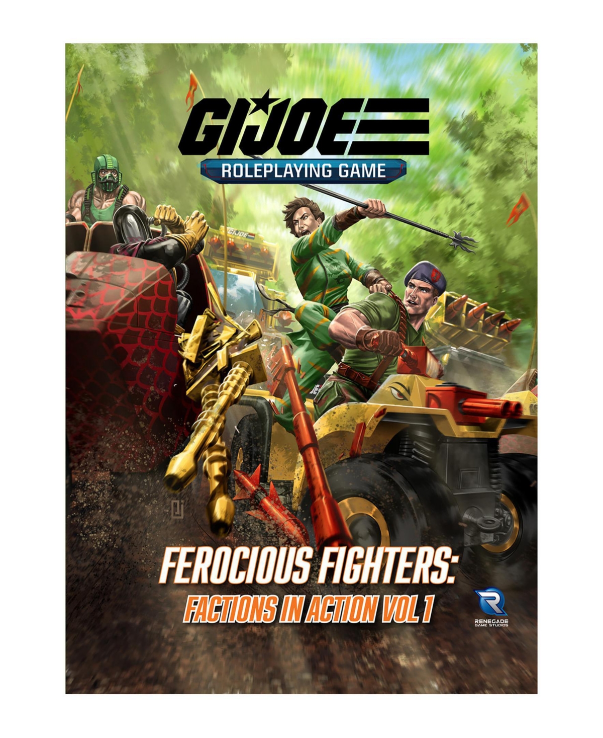 Shop Renegade Game Studios - G.i. Joe Ferocious Fighters In Multi