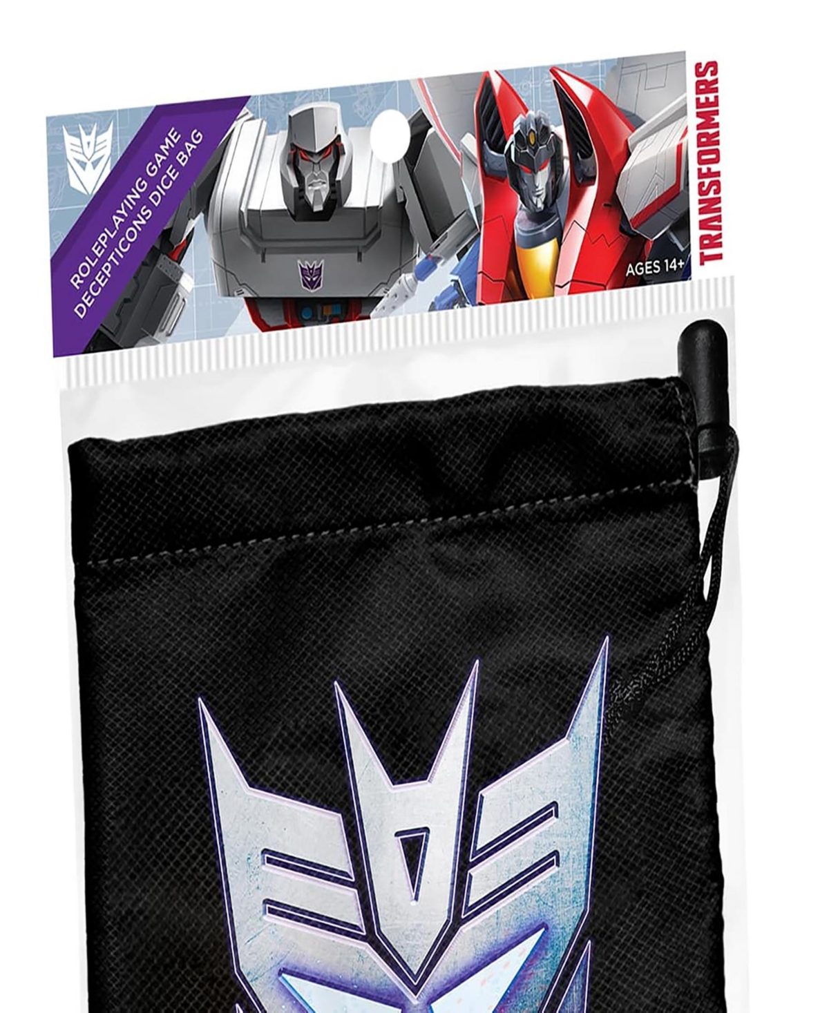 Shop Renegade Game Studios - Transformers Rpg Decepticon Dice Bag In Multi