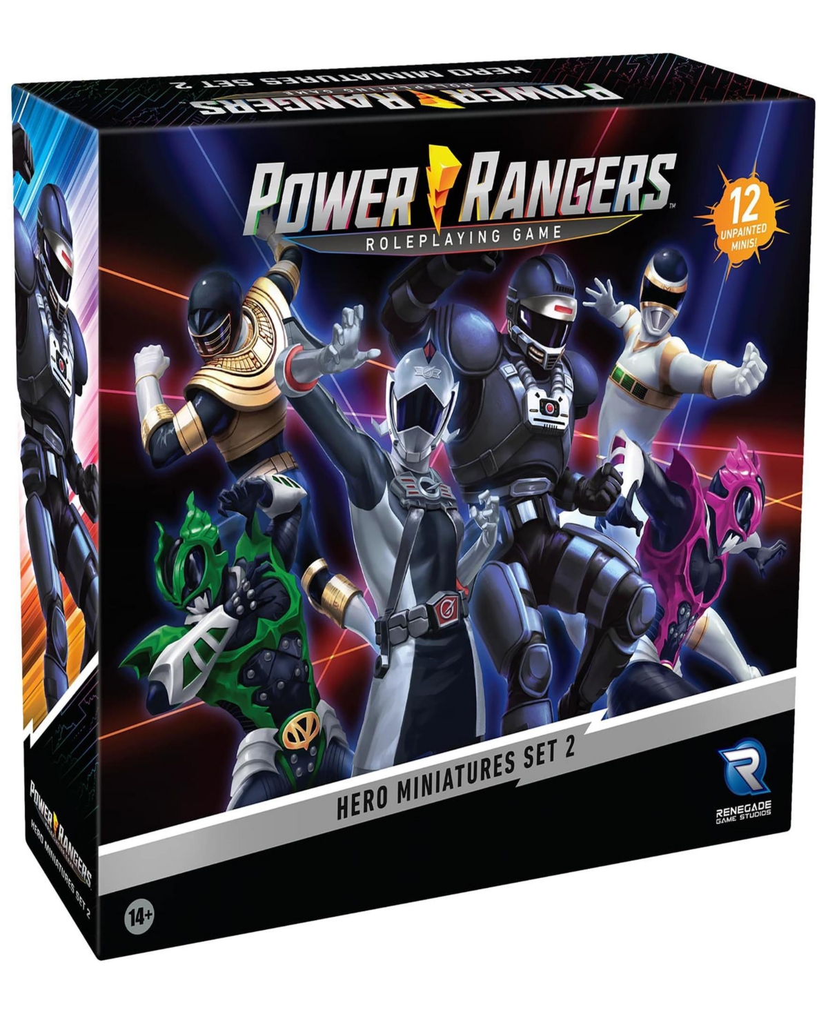 Renegade Game Studios - Power Rangers Roleplaying Game Hero Miniatures Set 2 In Multi