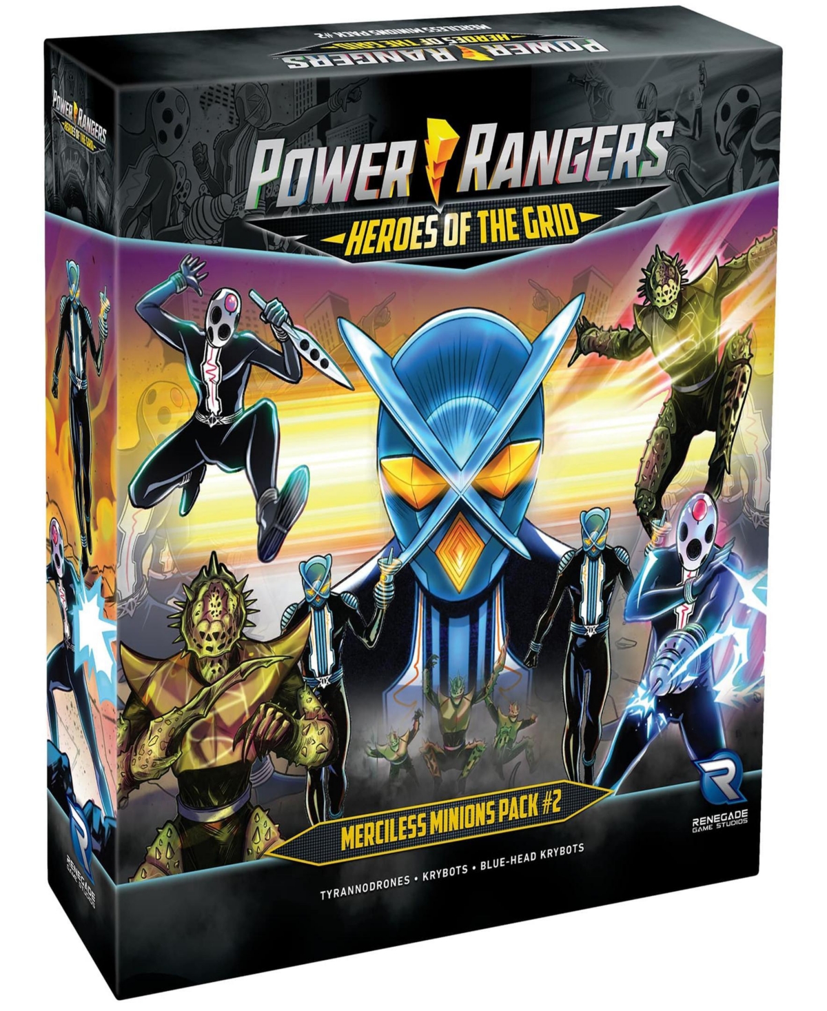 Renegade Game Studios - Power Rangers Heroes Of The Grid Merciless Minions Pack 2 Game Expansion In Multi