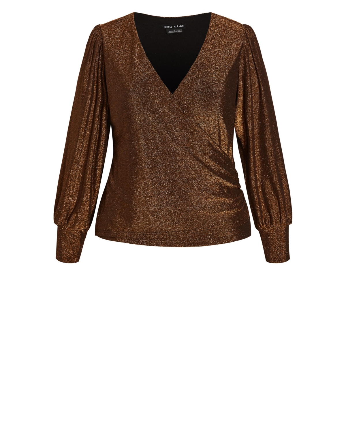 City Chic Plus Size Glowing Top