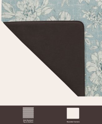 Laura Ashley Iris Wellness Set of 2 Mats