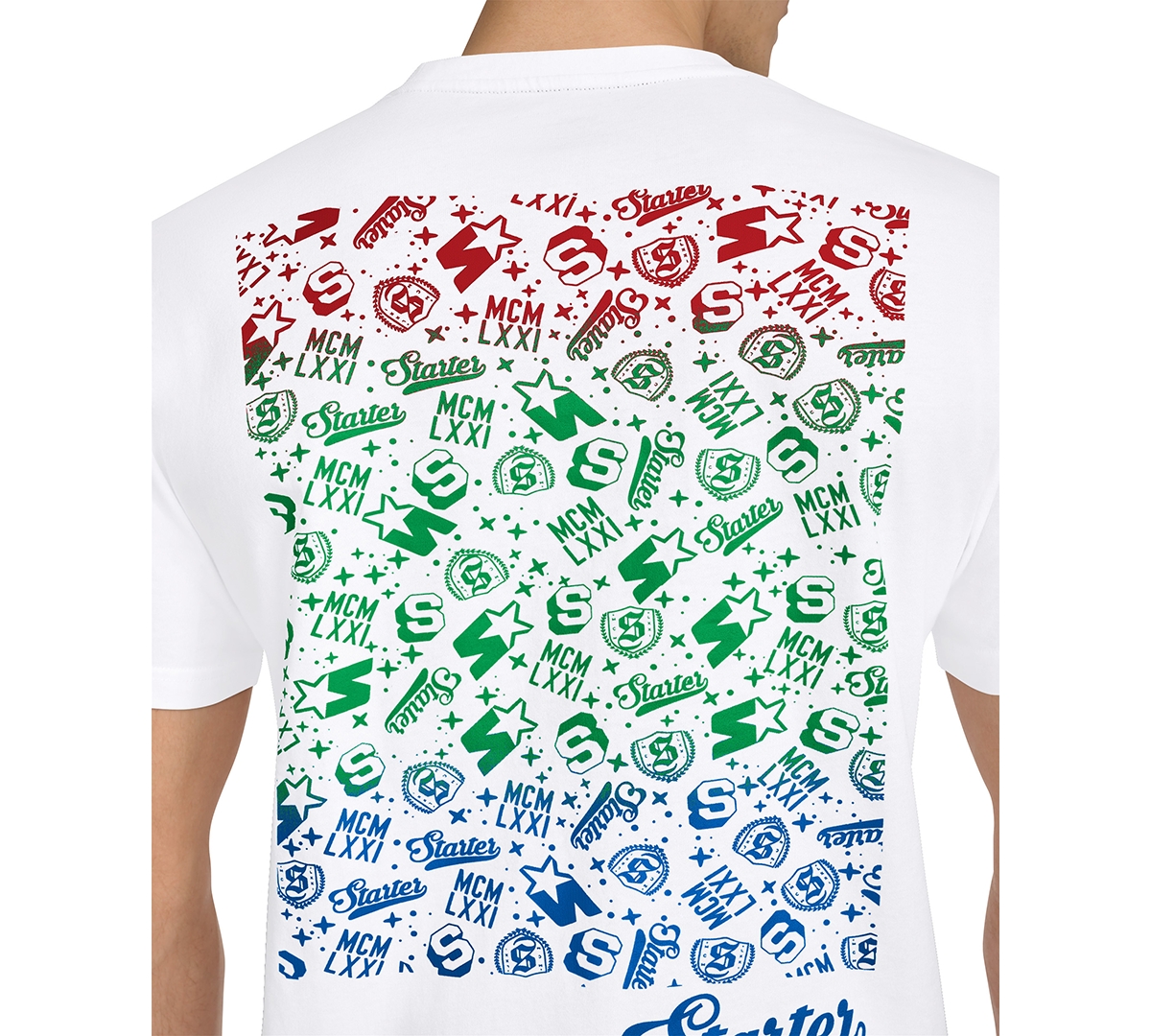 Starter Men's Sunset Beach Regular-Fit Logo Graphic T-Shirt