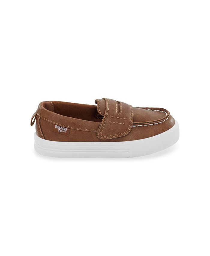 Oshkosh B'Gosh Little Boys Sail hook and loop Brown Shoe Macy's