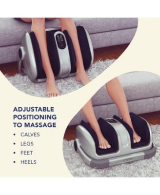 Shiatsu Foot, Calf, and Ankle Massager with Heat
