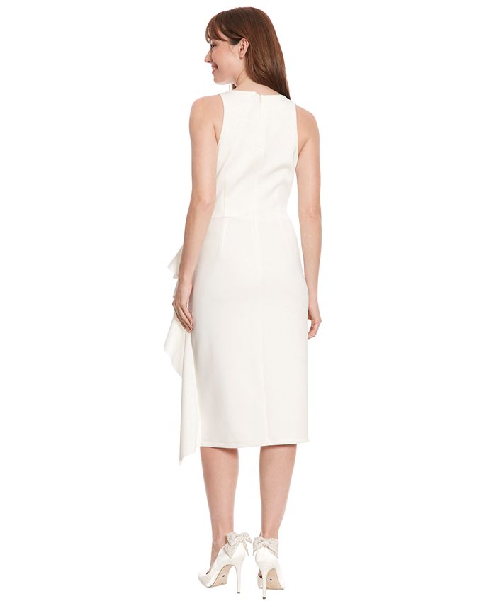 ivy + blu Women's Ruched Ruffled Sheath Dress - Macy's