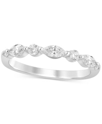 Sapphire (5/8 ct. t.w.) & Diamond (7/8 ct. t.w.) Halo Bridal Set in 14k White Gold