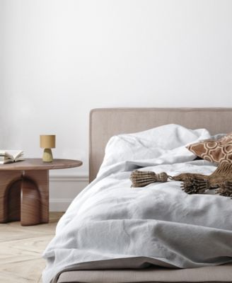 11.02" Traditional Mini Modern Ceramic Texture Pastel Accent Bedside Table Desk Lamp with Matching Fabric Shade 