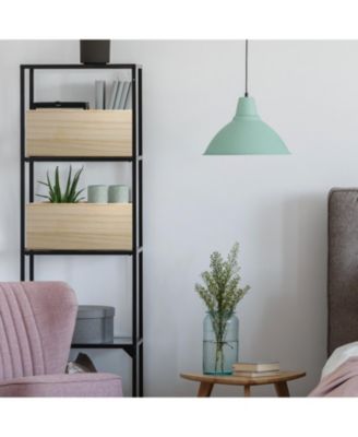 Natural Wood Bin 2 Pack