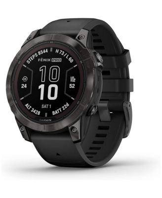 GARMIN Fenix 7S Pro Sapphire Solar Carbon Gray Macy s