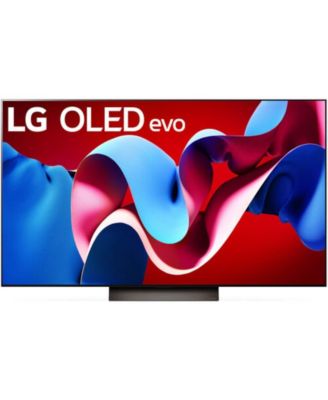 Photo 1 of ***SEE NOTES CRACKED SCREEN PARTS ONLY****LG 55 inch Class C4 Series OLED evo 4K HDR Smart TV - OLED55C4P