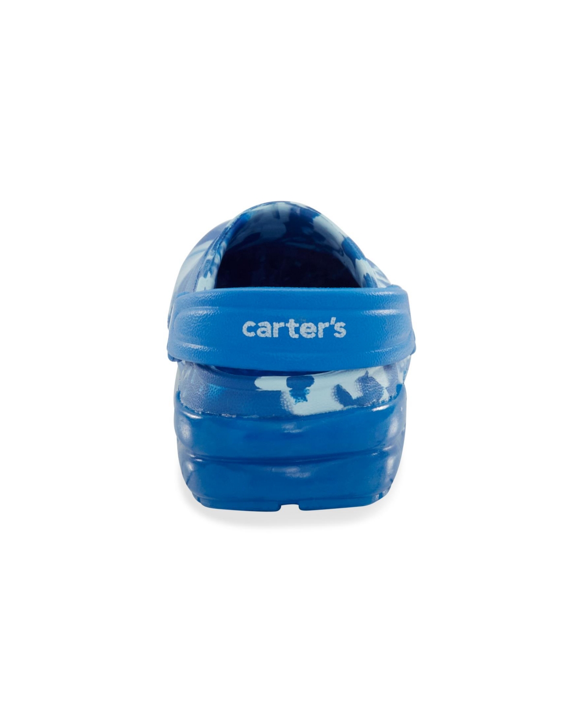 Shop Carter's Little Boys Sunny Blue Slip On Multi Clog In Blue Multi