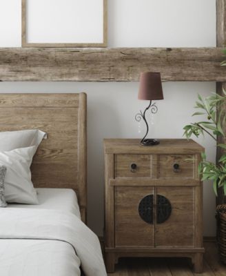 Priva 19" Contemporary Metal Winding Ivy Table Desk Lamp with Brown Fabric Shade 