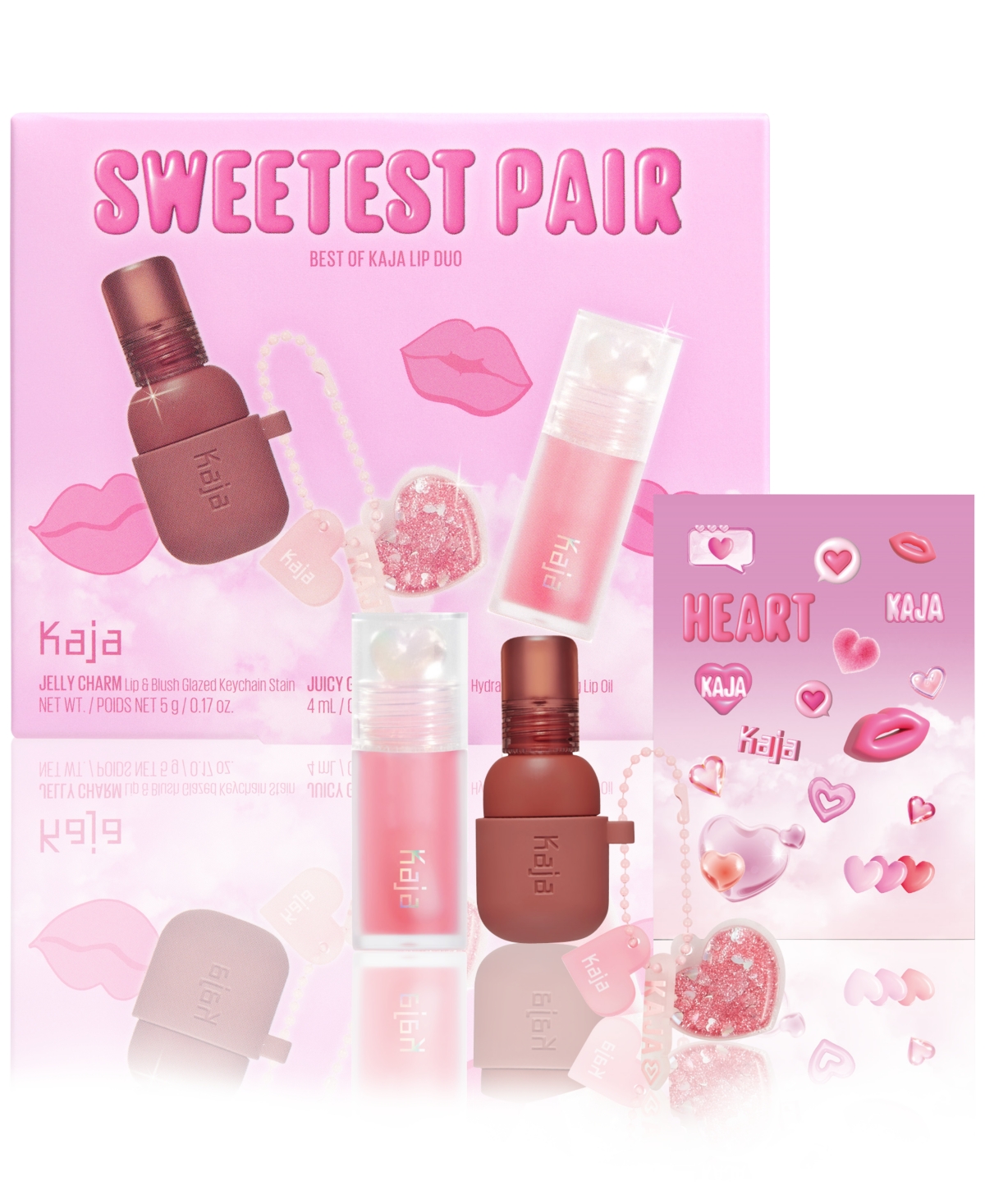 2-Pc. Sweetest Pair Best of Kaja Lip Set - Pink