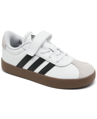 adidas Little Kids VL Court 3.0 Fastening Strap Casual Sneakers from Finish Line Macy s