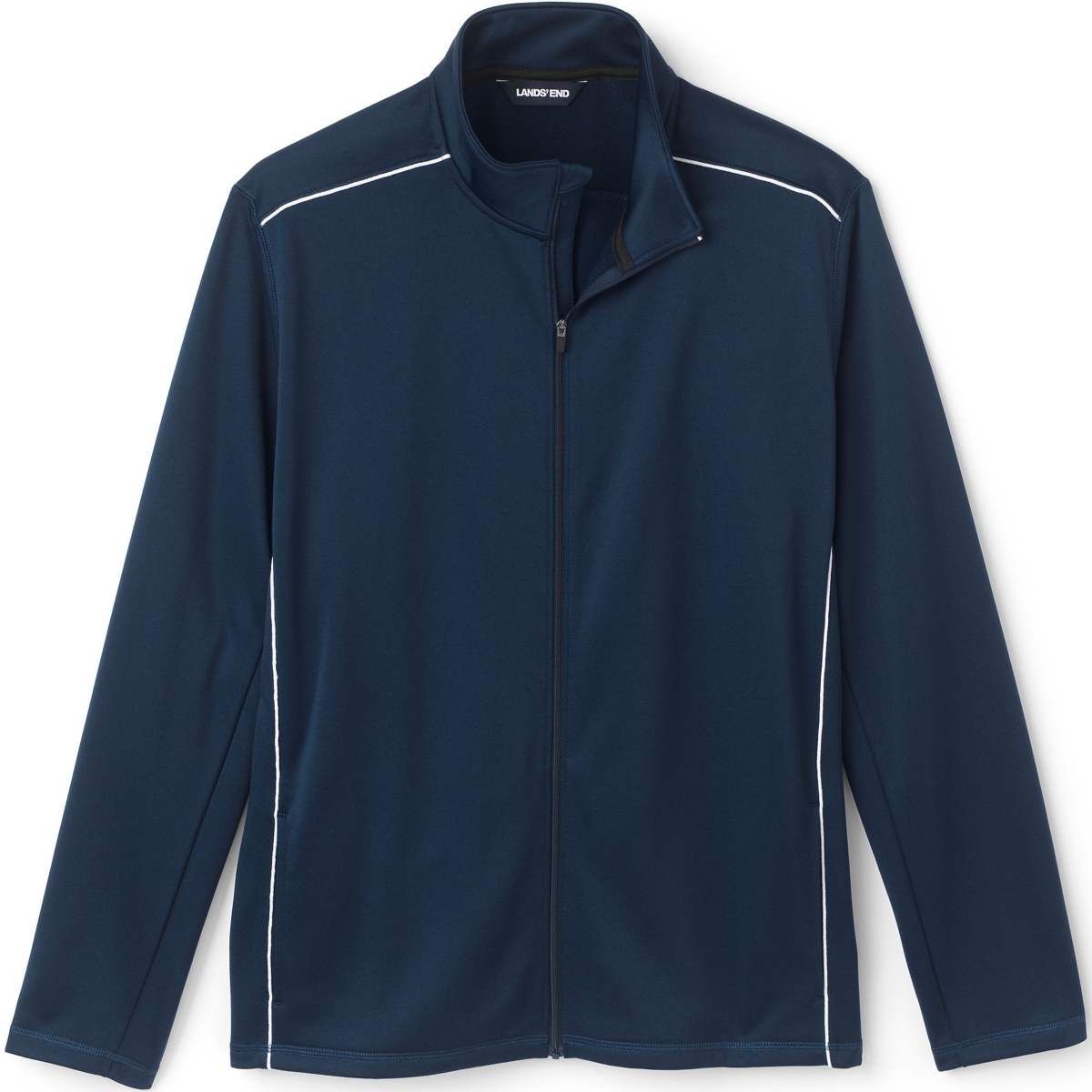 Lands' End Men's School Uniform Active Track Jacket