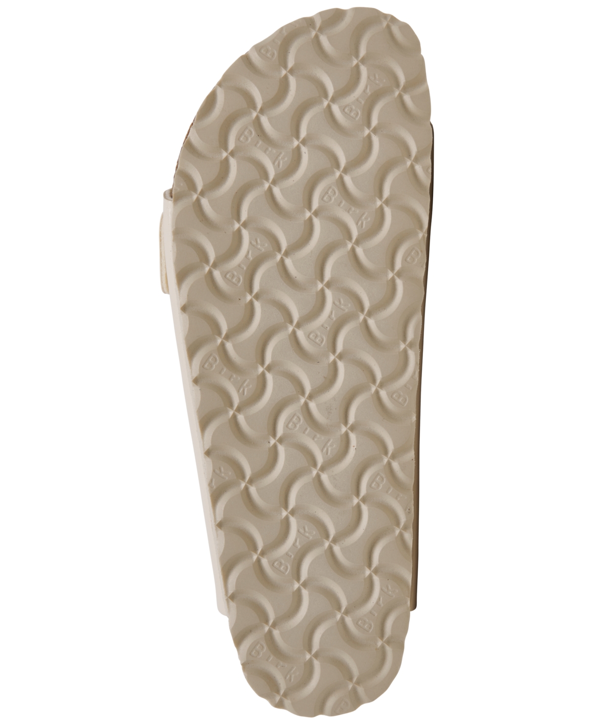 Birkenstock Arizona Suede Soft Footbed Sandals In Beige