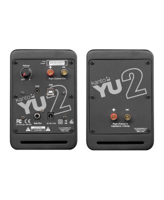 YU2 Powered Desktop Speakers - Pair