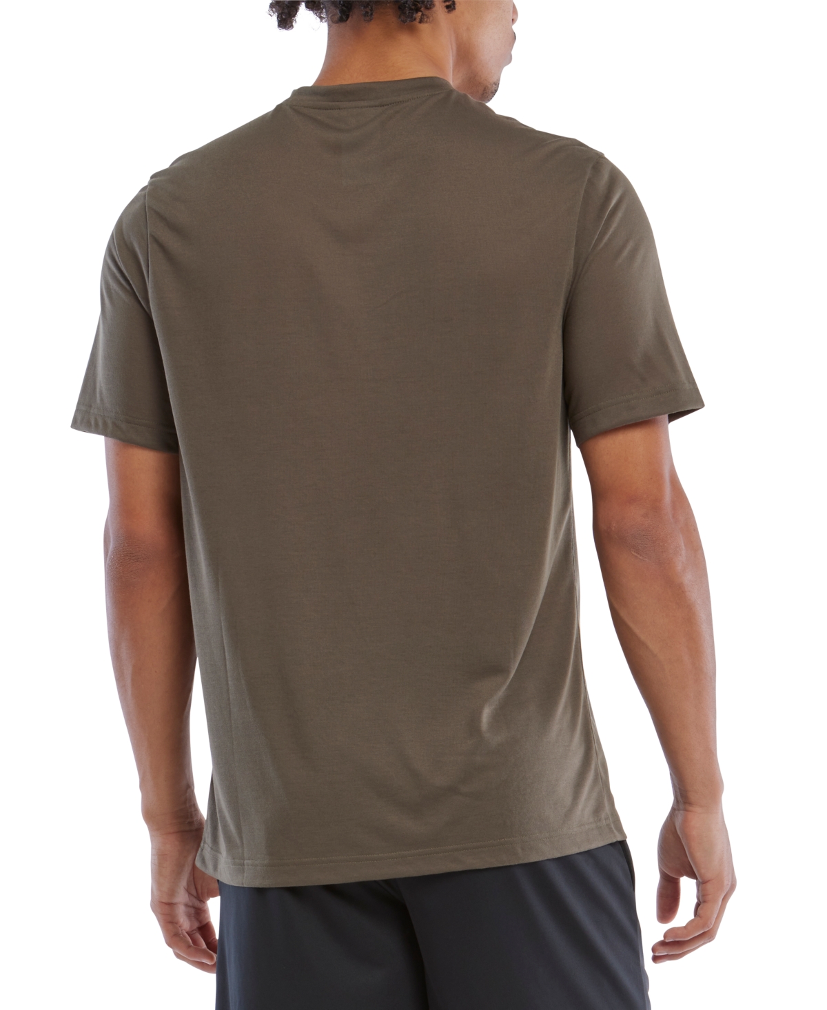 Reebok Men's Vector Performance Short Sleeve Logo Graphic T-Shirt - Dynam Red (Orange)