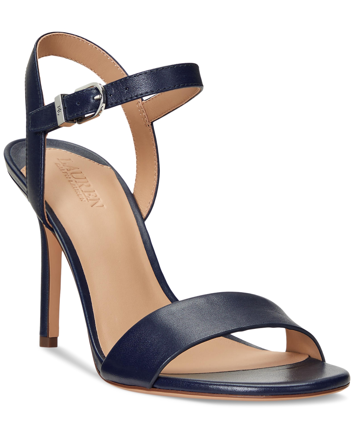 Lauren Ralph Lauren Women's Gwen Ankle-Strap Dress Sandals - Refined Navy