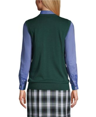 Women's Cotton Modal Fine Gauge Sweater Vest